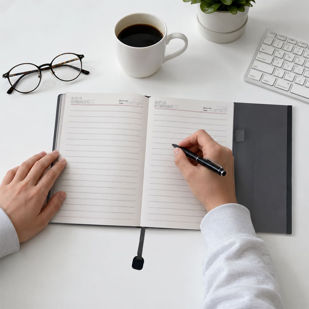 Premium Customized Notebook with Pen Corporate Gift Set